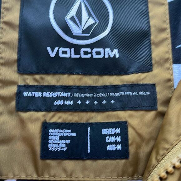 Volcom Water Resistant Wind Breaker Jacket Sz. M - Picture 3 of 11